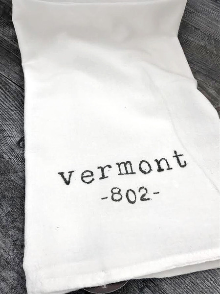 Tea Towel - Vermont 802