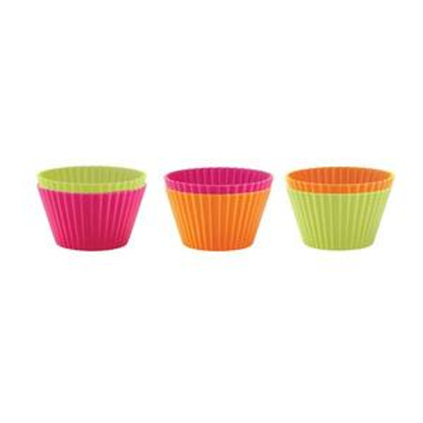 Silicone Cupcake Cups - Set of 6