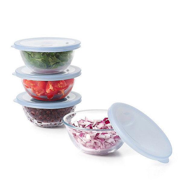 Good Grips Glass Prep Bowls with Lids