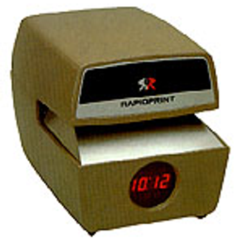 Rapidprint C724L-E Time Stamp
