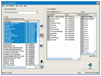 Detex TopGuard Patrol Software