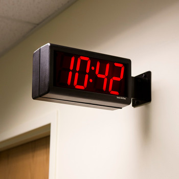 Inova On-Time Wall Clock ONT4DSBK Double Sided Wall Clock