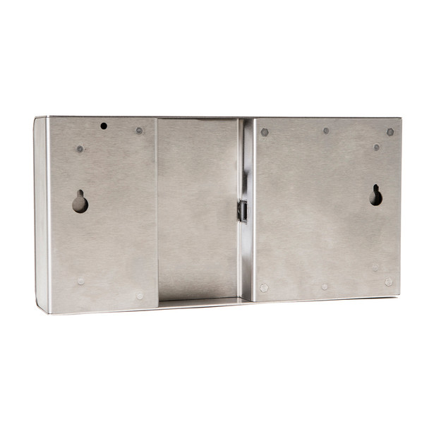 Inova On-Time Wall Clock ONT4SS-G Stainless Steel Case with 4 Digit Green LED