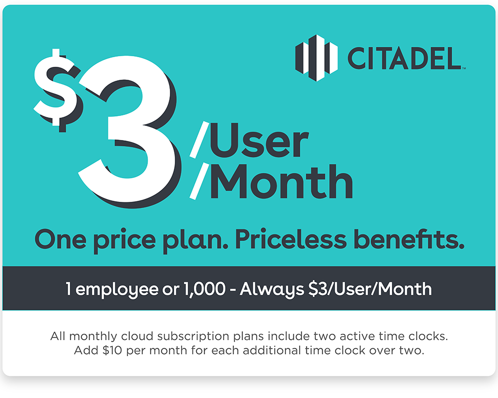 Citadel Subscription Pricing