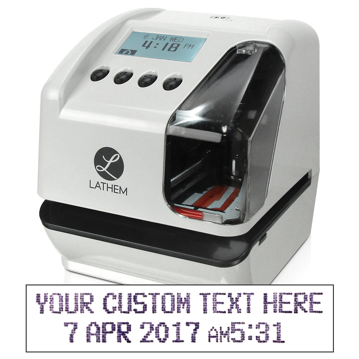 Lathem LT5000 Electronic Time and Date Stamp