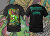 TONY CIAVARRO SLOWDOWN X BLACKWORK (BLACK T-SHIRT) SNAKE & SKULL