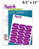 Classic Spirit Paper 8.5x11 Box of 100 (Plus Free 8oz Holdem Stencil Gel)