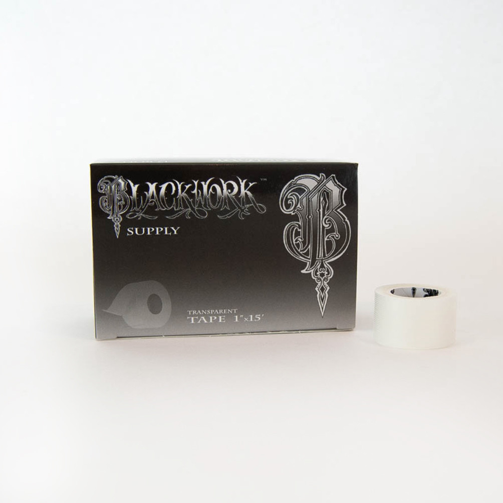 Blackwork Transparent Tape 1"x 15'