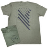 Flag Tee - Green (back & front chest)