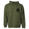 K9 Hoodie - Green (front)