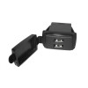 Dual USB Power Port (open cap)