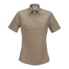 Women's Command Hybrid Short Sleeve Patrol Shirt - Silver Tan