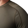 Tropos Baselayer Long Sleeve Shirt - Ranger Green (shoulder)