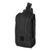 Flex Med Pouch - Black - Front/Left