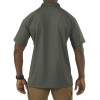 Men's Performance Short Sleeve Polo - TDU Green (back)