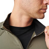 Stratos 1/4 Zip - Ranger Green - Open Collar