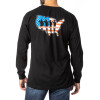 Land of the Free Long Sleeve Tee (back)