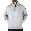 1/4 Zip Job Shirt - Heather Gray (front)