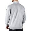 1/4 Zip Job Shirt - Heather Gray (back)