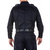 Twill PDU Class B Long Sleeve Shirt - Midnight Navy (back)