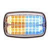 Whelen M6 Series Lighthead - Amber/Blue Clear (front)