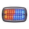 Whelen M6 Series Lighthead - Red/Blue Clear (front)