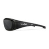 WX Boss - Smoke Grey Lens + Matte Black Frame with RX Rim (side)