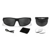 Romer 3 - Clear/Smoke Grey Lenses + Matte Black Frame (full set)