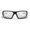 WX Enzo - Clear Lens + Matte Black Frame (front)