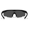 PT-1 - Smoke Grey Lens + Matte Black Frame (back)