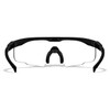 PT-1 - Clear Lens + Matte Black Frame (back)