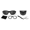 XL-1 Advanced - Smoke Grey Lens + Matte Black Frame (full set)