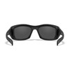 WX Sleek - Smoke Grey Lens + Matte Black Frame (back)