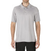 Helios Short Sleeve Polo - Heather Gray (front)