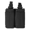 Flex Double Pistol Mag Pouch 2.0 - Black - Front