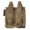Flex Double Pistol Mag Pouch 2.0 - Multicam - Back