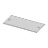 1-1/2" Filler Plate for Wide VSW Consoles (isoview drawing)