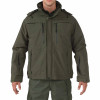 Valiant Duty Jacket - Sheriff Green (full jacket front)