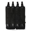Flex Double G36 Mag Pouch - Black - Back