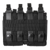 Flex Double AR Mag Pouch 2.0 - Black (back)