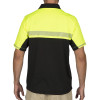 Bike Patrol Short Sleeve Polo - Hi Vis Yellow (back)