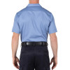 Men's Company Short Sleeve Shirt - Fire Med Blue (back)