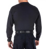 Professional Long Sleeve T-Shirt - Fire Navy (back tucked)