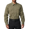 Men's Stryke® Long Sleeve Shirt - Ranger Green (front)