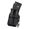 AR / Double Pistol Mag Combo Case - Glock 9/40 - Plain Black