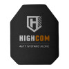 HighCom 4s17 Level IV Stand-Alone Rifle Plate - Front