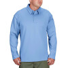 Men’s I.C.E.® Performance Long Sleeve Polo - Light Blue