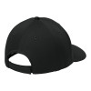 Sport-Tek® Impact Mesh Stretch-Tek Adjustable Cap - Black - Back