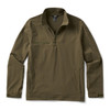 Softshell Job Shirt Quarter Zip Pullover - Ranger Green