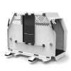 Standard K9 Transport System with Side Door Storage for 2017+ Ford F-Series - White - 3